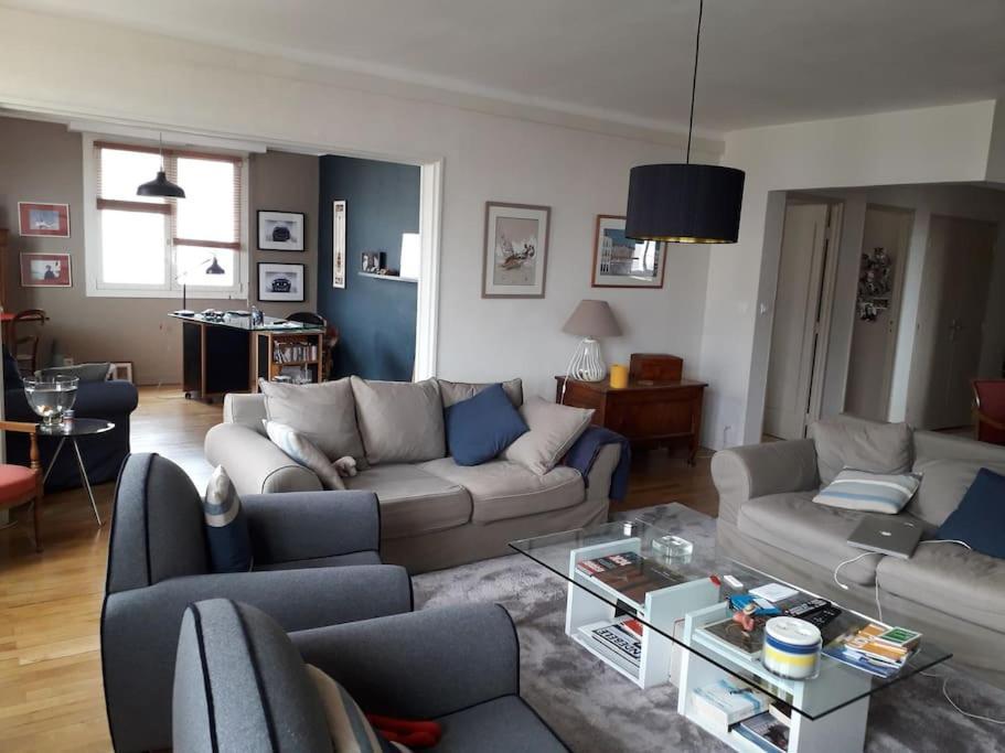 Appt 3 Chambres Hyper Centre Tres Calme Tres Clair Quartier Place Royale, Parking Gratuit Nantes Exterior photo